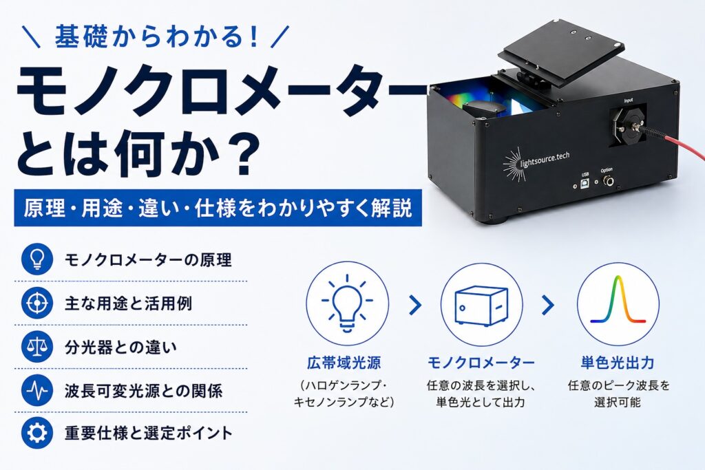 モノクロメーターとは2